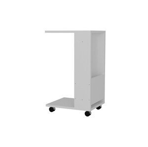 Kalune Design Odkládací stolek Afitab bílý