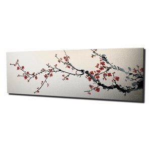 Wallity Obraz na plátně Cherry tree PC041 30x80 cm