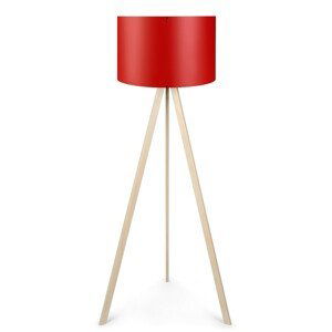 Opviq Stojací lampa AYD II 140 cm červená