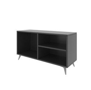 Kalune Design TV stolek ZISINO 100 cm antracitový