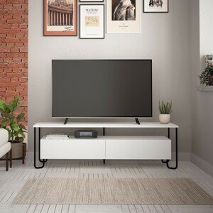 Kalune Design TV stolek CORNEA 150 cm bílý