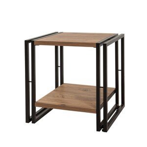 Kalune Design Odkládací stolek Cosmo Latus hnědý