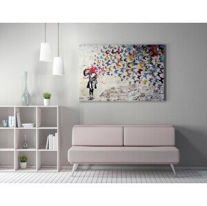 Wallity Obraz na plátně Butterfly dead WY51 50x70 cm