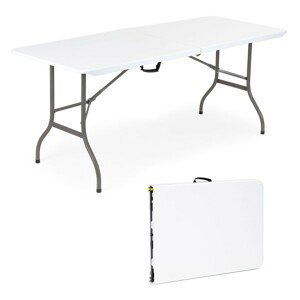 MODERNHOME Zahradní rozkládací stůl MIDI 180 cm bílý
