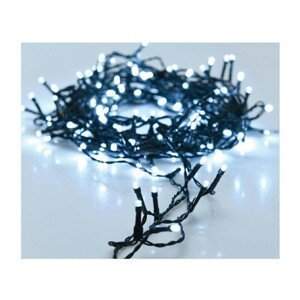 DekorStyle Vánoční světelný LED řetěz Decor 18 m studená bílá