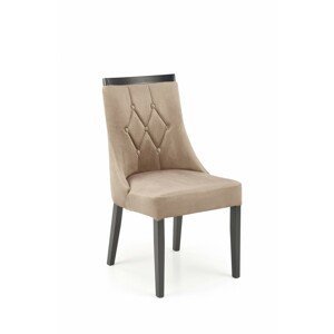 HALMAR Jídelní židle MODULO 50 cm béžová/černá