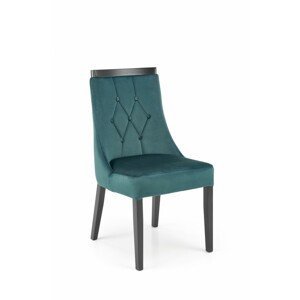 HALMAR Jídelní židle MODULO 50 cm zelená/černá