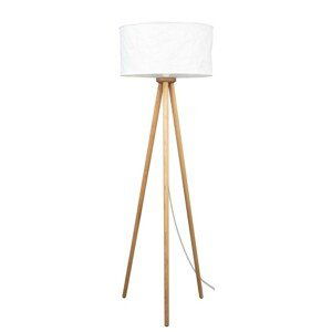 TP Living Stojací lampa LAURA 50 cm mořená borovice/bílá