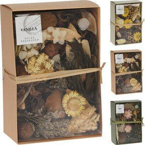 Mondex Pot-pourri vonná dekorace 12x18 cm mix 3 typů