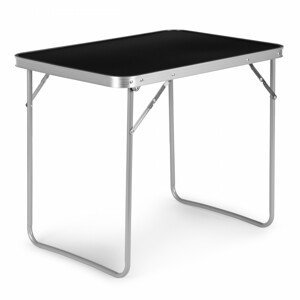 MODERNHOME Campingový rozkládací stůl Tena I 80x60 cm černý
