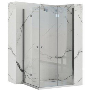 Sprchová kabina Rea Fold N2 transparentní, velikost 70x70
