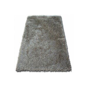 Dywany Lusczow Kusový koberec LOVE SHAGGY světle hnědý, velikost 60x110
