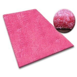 Dywany Lusczow Kusový koberec SHAGGY Izebelie 5cm růžový, velikost 80x120
