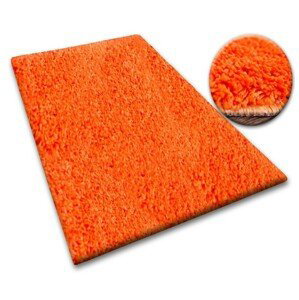 3kraft Kusový koberec SHAGGY Izebelie 5cm oranžový