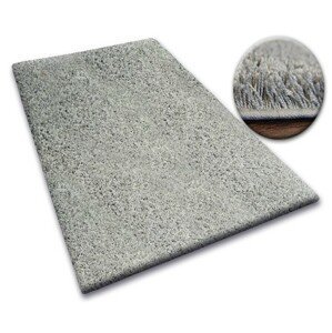 3kraft Kusový koberec SHAGGY Izebelie 5cm šedý