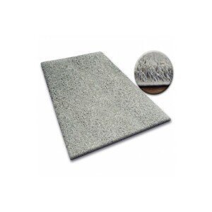 Dywany Lusczow Kusový koberec SHAGGY Izebelie 5cm šedý, velikost 80x120