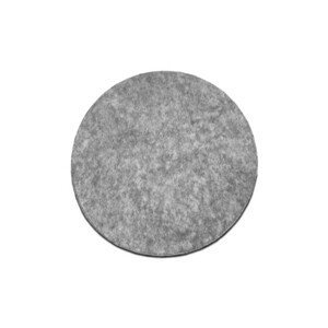 Dywany Lusczow Kulatý koberec SERENADE Graib šedý, velikost kruh 170