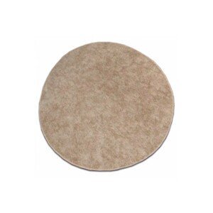 Dywany Lusczow Kulatý koberec SERENADE Graib světle hnědý, velikost kruh 170