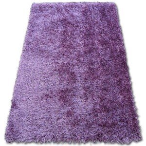 3kraft Kusový koberec SHAGGY LILOU fialový, velikost 120x170