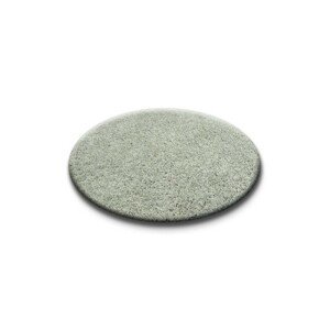 Dywany Lusczow Kulatý koberec SHAGGY Hiza 5cm šedý, velikost kruh 133