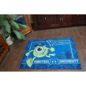 3kraft Dětský koberec DISNEY Mike Wazowski modro-zelený, velikost 95x133