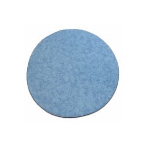 Dywany Lusczow Kulatý koberec SERENADE Graib světle modrý, velikost kruh 133