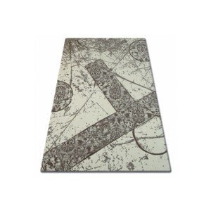 Dywany Lusczow Kusový koberec FLORYA Tezy béžový, velikost 80x150