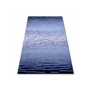 3kraft Kusový koberec FLORYA Digi modrý, velikost 80x150