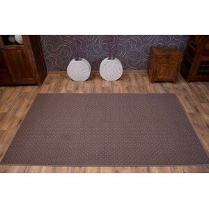 Dywany Lusczow Kusový koberec AKTUA Mateio hnědý, velikost 150x200