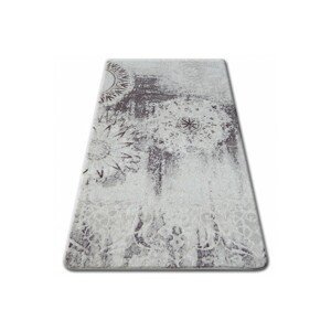 3kraft Kusový koberec AKRYLOVÝ PATARA 0129 Hnědý/Hnědý, velikost 80x150