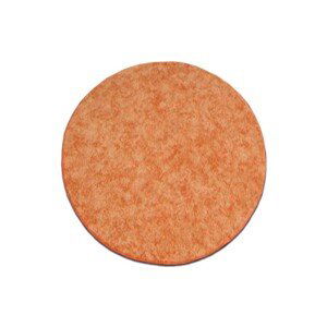 3kraft Kulatý koberec SERENADE Graib oranžový, velikost kruh průměr 170