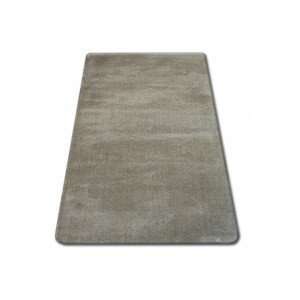 Dywany Lusczow Kusový koberec SHAGGY MICRO tmavě béžový, velikost 120x170