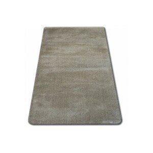 3kraft Kusový koberec SHAGGY MICRO tmavě béžový, velikost 60x100