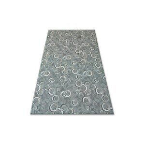 Dywany Lusczow Kusový koberec DROPS Bubbles zelený, velikost 150x200