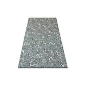 Dywany Lusczow Kusový koberec DROPS Bubbles zelený, velikost 100x200