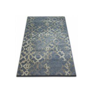 Dywany Lusczow Kusový koberec DROP JASMINE 454 mlha / světle modrý, velikost 133x190