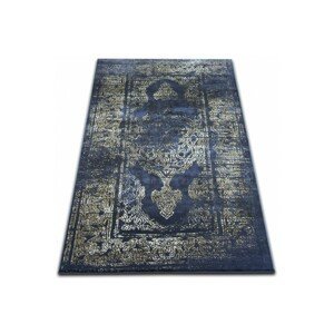3kraft Kusový koberec DROP JASMINE 456 tmavě modrý, velikost 240x330