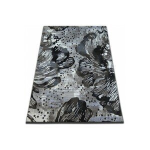 Dywany Lusczow Kusový koberec VOGUE 076 černý / hnědý, velikost 240x330