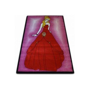 3kraft Kusový koberec KIDS princezna růžový C425, velikost 160x220