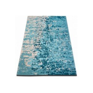 3kraft Kusový koberec BEYAZIT Diga modrý, velikost 80x150