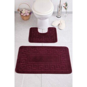 L'essentiel Koupelnová sada koberečků ETHY bordó