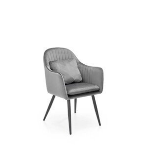 HALMAR Jídelní židle K464 šedá