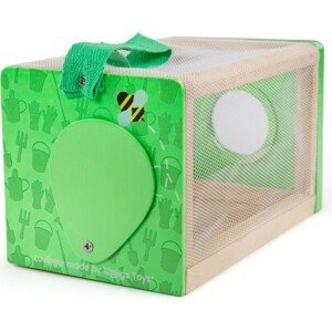 Bigjigs Toys Síťovaný box na hmyz BUGS zelený