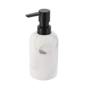 DekorStyle Dávkovač na mýdlo EVERIST MARBLE 300 ml bílý