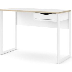 Tvilum Psací stůl Felixa 513 110 cm hickory Jackson/bílý