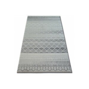Dywany Lusczow Kusový koberec AKRYLOVÝ PATARA 0242 Krémový/Tyrkysový, velikost 80x150