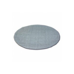 Dywany Lusczow Kulatý koberec SHAGGY MICRO stříbrný, velikost kruh 60