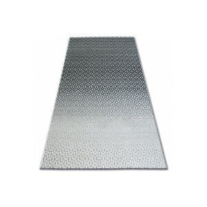 Dywany Lusczow Kusový koberec LISBOA 27208/356 structural černý / šedý, velikost 120x170