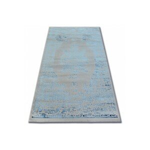 Dywany Lusczow Kusový koberec MANYAS Mariet šedo-modrý, velikost 80x150