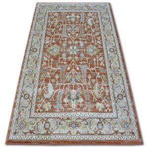 Dywany Lusczow Kusový koberec ARGENT - W7039 květiny terra  / béžový, velikost 133x190